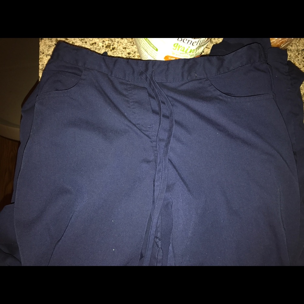 Women's Navy Drawstring Pants